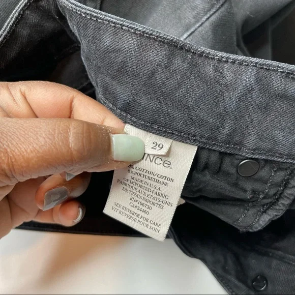 Vince Skinny Jeans Lola Stovepipe Black, Size 29 - Picture 7 of 14